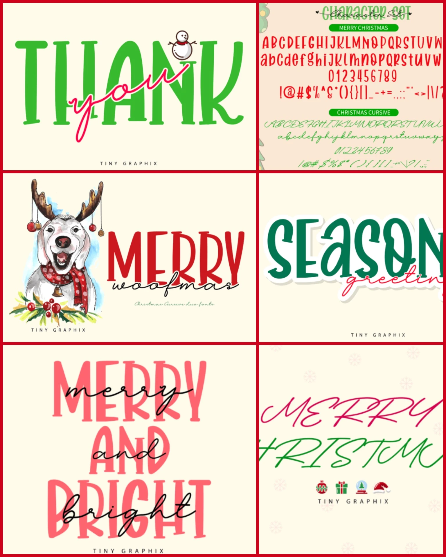 Merry Christmas Duo Font combines a festive display style and elegant script, perfect for holiday cards, sublimation, crafts, weddings, and year-round creative projects.
