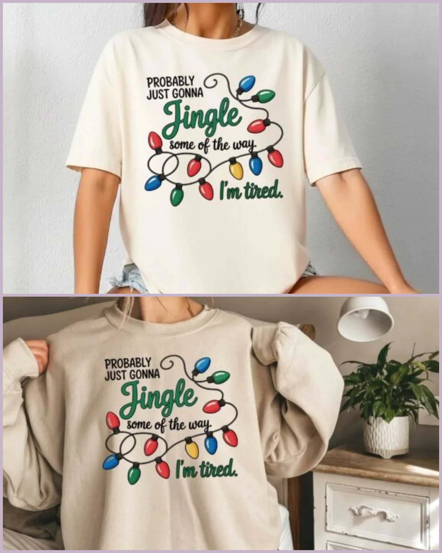 Probably Just Gonna Jingle – Funny Christmas PNG Design