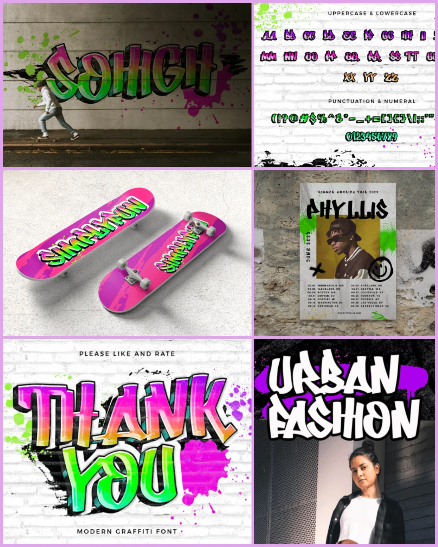 Urban Graffiti Font – Bold Street Art Typeface