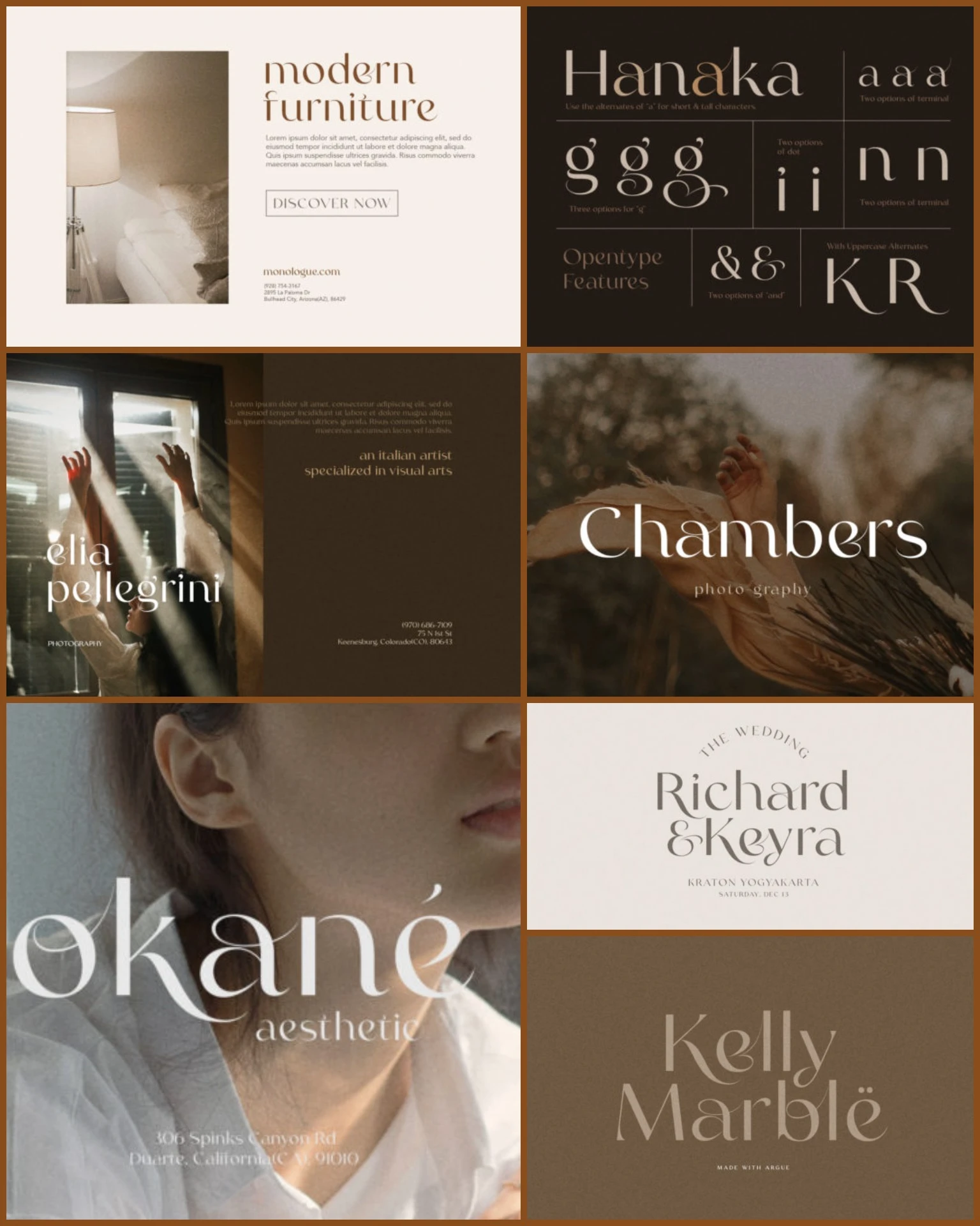 Argue – Elegant & Classy Display Font for Luxury Branding