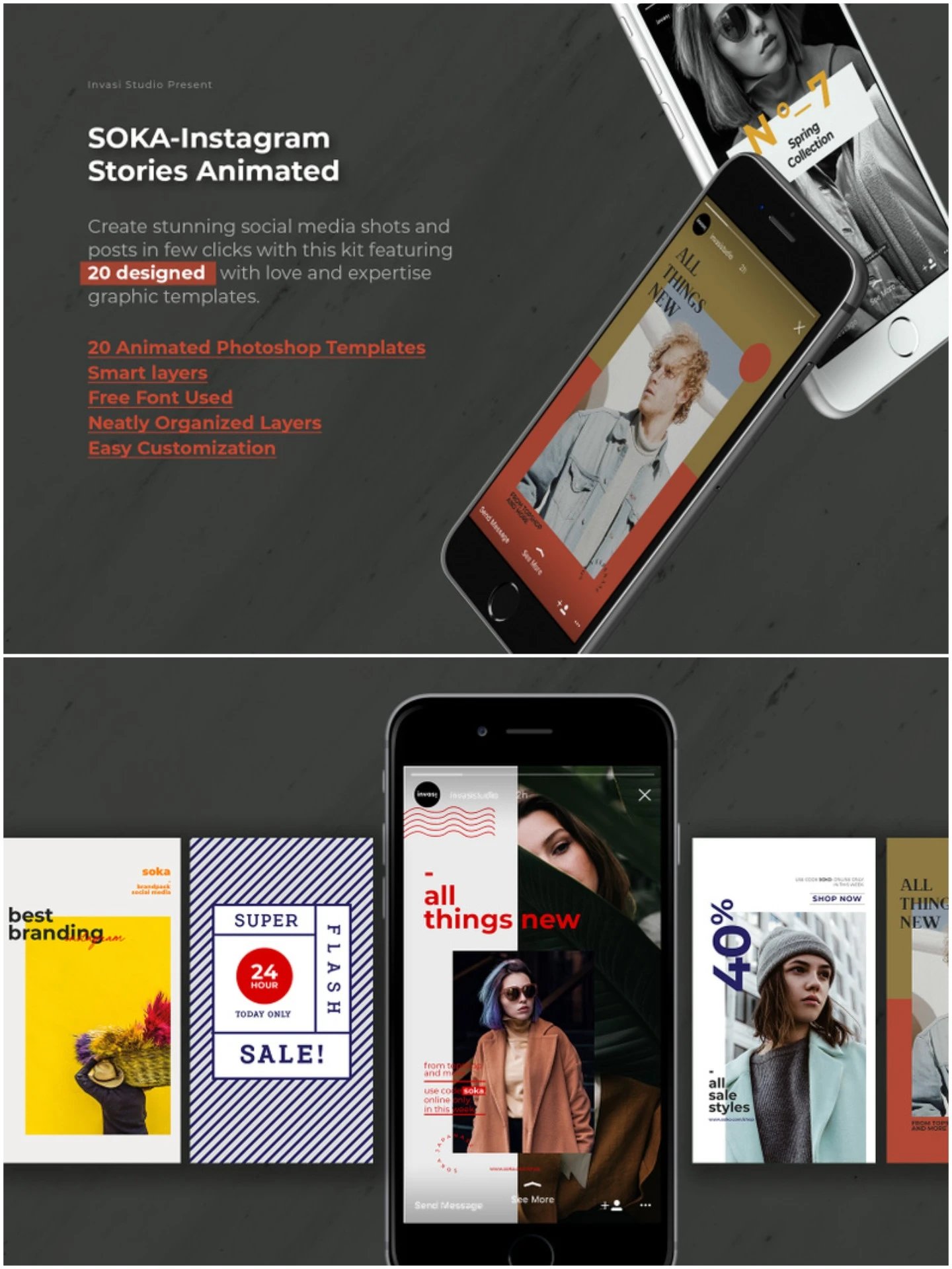 SOKA - Animated Instagram Stories