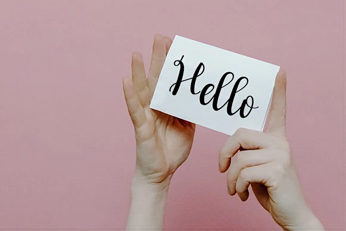 Christmas Lights elegant handwritten script font displayed over a dark festive background with glowing star lights and golden accents.