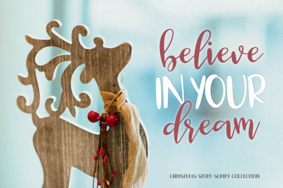 Christmas Story – Cozy Handwritten Font