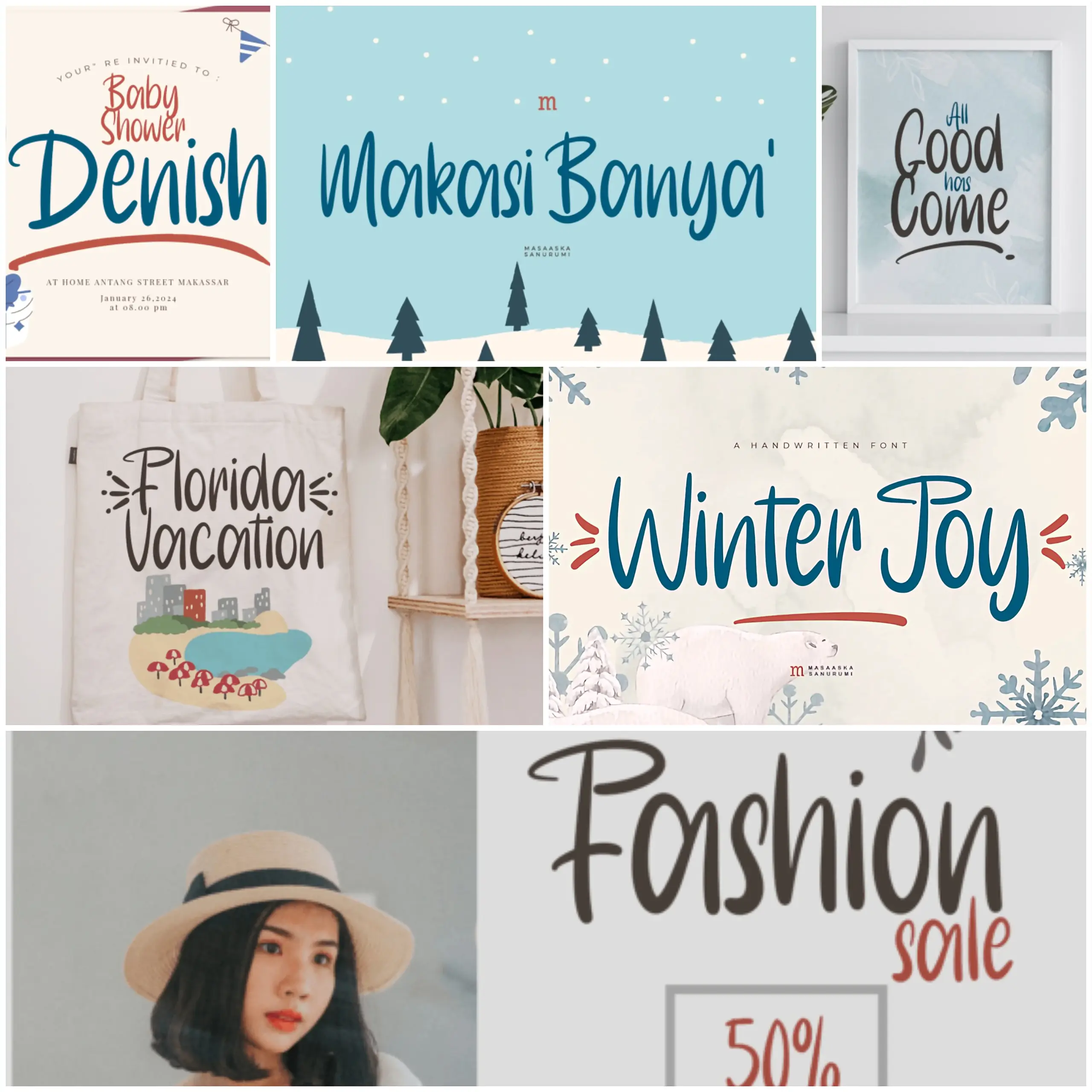  Winter Joy – Smooth Modern Script