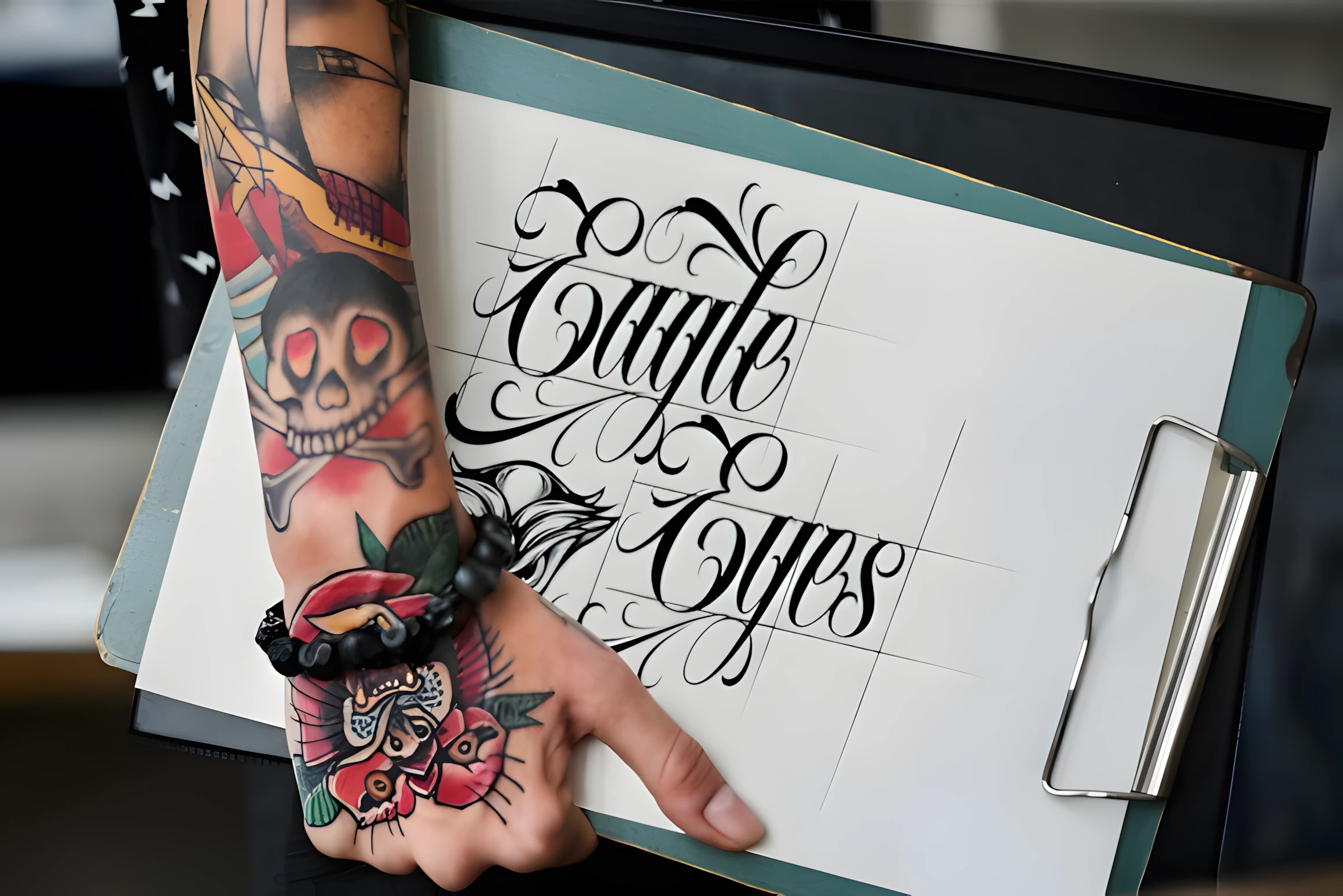 Black Ink Font
