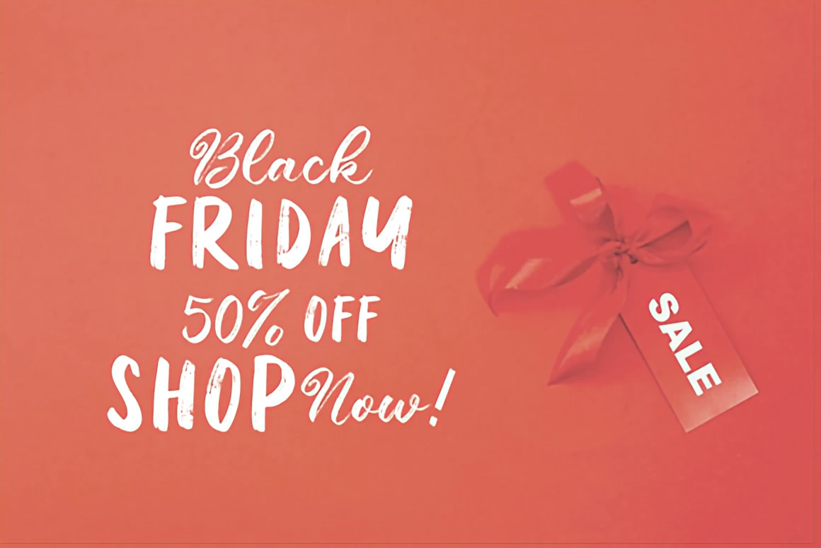 Christmas Story handwritten font duo featuring bold display letters and red script overlay on a dark snowy background with gold frame.